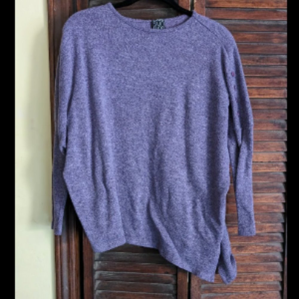 Comfy purple top by Clara Sun Woo